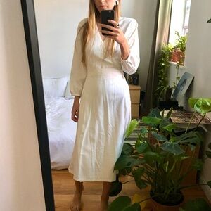 Eileen Fisher Silk Wrap Dress